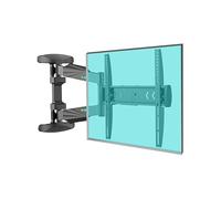 Universal TV Wall Mount Bracket with 90 Degree Rotation and Folding Feature