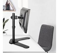 Universal TV Wall Mount Stand 3.5cm Thick Column Tabletop Base for 12-27 Inch Low Profile TVs 90° Horizontal Rotation Stable Support Compact Design (40cm)