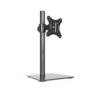 Universal tv Wall Mount Table Top, Mount with Tilt Angle Adjustment, Tabletop TV Base with Care for Cervical Spine, Fits 17-27 Inch LED Screen Display