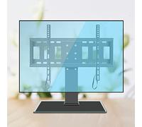 Universal tv Wall Mount Table Top, Universal Mount with 50° Left/Right Rotation, Tabletop TV Base Fits 50-80 Inch TVs, Desktop Use/Wall-Mounted Use