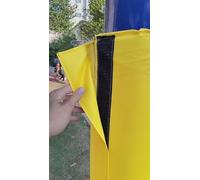 Universal ty Waterproof Post Padding for 5-8ft Round Metal Poles - Playground Basement Basketball Pole Protection - Safety Cushioning Wrap