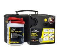 Universal Tyre Repair And Inflator Kit With 12V Compressor