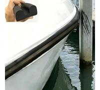 Universal U Shaped Rub Rail Insert for Boat Yacht, Soft Rubber Bumper Guard Edge Trim, Marine Hull Protection Dock Fender Strip, Durable Shock Absorbing Boat Bumper for Marine Use