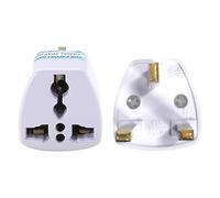 Universal UK Travel Adapter | 13A 3-Pin Power Plug Charger Adapter | 5 pc