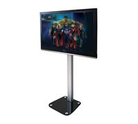 Universal Universal Floor Base, Swivel TV Floor Stand Fits 32-60 Inch TVs, Space Saving Standing TV Mount for Bedroom Living Room Corner