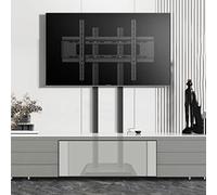 Universal Universal Floor, Mount Base for 50-90 Inch TVs, Tall Space Saving for Corner and Bedroom, Height Adjustable