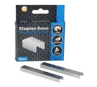 Universal Upholstery Staples, 6mm x 11.3mm, Type 53A, 1000-Pack, 0.75mm Thickness, Galvanised