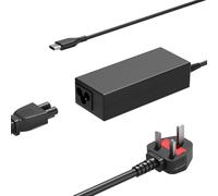 Universal USB C Laptop Charger 45W Compatible with HP Dell Lenovo Asus Acer Google Samsung Chromebook Laptop and More Type-C devices Replacemen Chromebook Charger USB-C Power Supply Adapter Cord