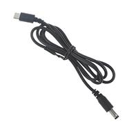 Universal USB C Type-C PD to 12V 5.5x2.1mm Converter Cable for Fan Table Router Modem Notebook Computer LED Light 12v Power Cable