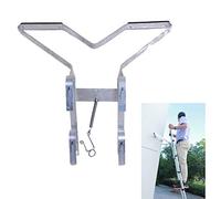 Universal V-Shape Ladder Stand Off Ladder Stay Improve Safety for Down Pipes Trees Anti Slip Sideways Aluminium Easy to Fit