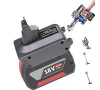 Universal V6 Battery Adapter for Dyson Compatible with Bosch Professional 18V GBA System Battery, Multipurpose Adapter for Dyson V6 Series Vacuum Cleaner (Adapter Only)