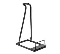 Universal Vacuum Cleaner Stand Freestanding Metal Standalone Storage Rack for Dyson V6 V7 V8 V10 Handheld Stick Vacuum Cleaners No Drilling Home Utility Holder for Kitchen Laundry Garage Black