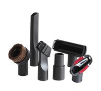 Universal Vacuum Nozzle Suction Brush Head，Compatible for 32mm 35mm 1 1/4in 1 3/8in Vacuum Cleaner Accessories Crevice Tool(6pcs)