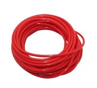 Universal Vacuum Silicone Hose Auto Racing Intercool Line Pipe Tube Black Red Blue Car Silica Gel Hose(Black,1 Meter_ID 3MM)