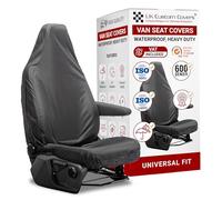 Universal Van Seat Covers - Driver Seat Cover | Heavy Duty Waterproof Seat Covers/Dog Seat Cover Protection with Universal Fit for Driver Seat Cover (Drivers, Standard)