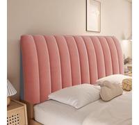 Universal Velvet Headboard Cover for Queen Cal King Full Size Beds - Stretch Slipcover Decorative Furniture Protector All-Inclusive Easy Fit (Blue 120x70cm)