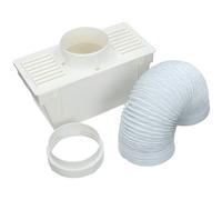 Electruepart Tumble dryer condensor kit 4 Hose diameter avoids external venting prevents humidity and dust from entering the room" (Electruepart)