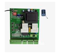 Universal Version AC Circuit Board Control Card Mother Board Plate for Sliding Gate Opener Motor Replacement PCB Circuit Control Board for Swing Gate，Sliding Door(1 Board with 1 Key)
