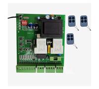 Universal Version AC Circuit Board Control Card Mother Board Plate for Sliding Gate Opener Motor Replacement PCB Circuit Control Board for Swing Gate，Sliding Door(1 Board with 3 Key)