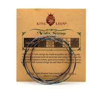 Universal Violin Strings Replacement Rustproof Steel Core Violin Fiddle String For Professional & Student Violin Player Steel Core Violin Fiddle String For Professionals Bright And Clear Sound Easy To
