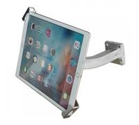 Universal Wall Mount Curved Arm Lockable Wall Bracket For Tablet PC