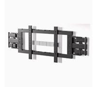 Universal Wall Mount TV Stand for Conference Room & Fireplace - Adjustable Bet for 65-90'' TVs - Versatile Podium Design for Various Wall Types