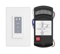 Universal Wall Remote Control Kit for Hampton Bay Hunter Harbor Breeze Ceiling Fan 3-Speed Light Dimmer