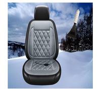 Universal warmth heated car seat cover Winter Waterproof Car Seat Covers Comes with snow shovel The best gift for driver friends in winter,gray-Onepiece