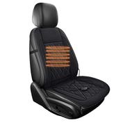 Universal warmth Seat Covers for Trucks Winter Front Seat Covers The best gift for driver friends in winter,Black-Onepiece