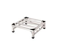 Universal Washer Dryer Stand 200kg Capacity Adjustable Width 25-60cm Height Options 10cm/20cm 55x55cm Base for Cabinets Sturdy and Versatile Appliance Platform.
