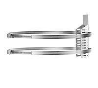 Universal Water Heater Expansion Tank Wall Mounting Bracket,5 Gallon Tank or 13 inch Diameter Pole Holder Brackets, Water Heater Earthquake Straps for Nitrogen Tank,Propane Tank-2 PCS (1)