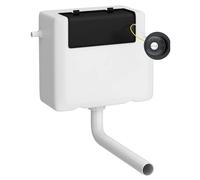 Universal Water Saving Dual Flush Side Inlet & Traditional Push Button - Colour
