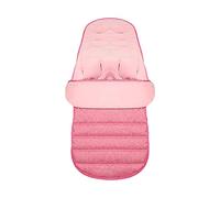 Universal Waterproof Footmuff, Stroller Footmuff Cover, Windproof Cold-Proof Detachable, All Season Toddler Warm Cosy Toes for Buggy Footmuff, Stroller Annex Mat Foot Cover, Pink, 42 * 90 Cm