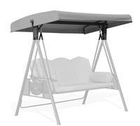 Universal Waterproof Replacement Canopy for Hollywood Swing, 190x120 cm, UV Protection, Gray, Durable Outdoor Patio Cover, Fits Most Models