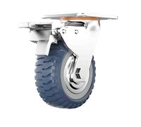 Universal Wheel 6 Inch with Brake Directional Wheel Plate Wheel Caster Wheel(Brake Wheel)