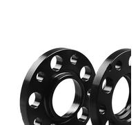 Universal Wheel Spacers For E36 For E82 For E88 2PC For 20mm For 5x120mm Hubcentric Wheel Spacers For 72.56mm Thread Pitch For M12x1.5 With Lug Bolts(Black)