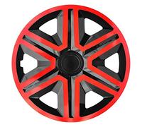 Universal Wheel Trims Action Red/Black 14 Inch
