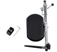 Universal Wheelchair Elevating Leg Rest with Padded Calf Pad, 90° to 180° Adjustable Angle Legrest Elevators, Tool-Free Installation Fits Most Standard Wheelchairs(Right Side)