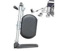Universal Wheelchair Elevating Legrests，Wheelchair Leg Rest with Padded Calf Pads, Easy to Clean & Installation, Fits Most Wheelchairs (Left)