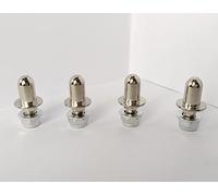 Universal Wheelchair footrest Hanger pins,Replacement Hanger Pin,Leg Rest Pin,Wheelchair and Transport Wheelchair Parts Replacements (4 ea)