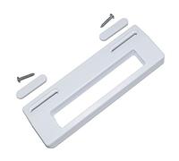 Universal White Fridge Freezer Door Handle Adjustable 80mm to 150mm Compatible with AEG, Amica, Ariston, Baumatic, Beko, Belling, Blomberg, Bosch, CDA, Candy, Caple, Coolzone, Daewoo, Diplomat,