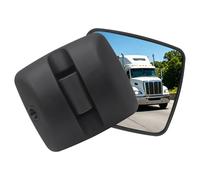 Universal Wide Angle Blind Spot Mirror 19.5cm x 17.1cm, Compact Convex Forklift Rearview Mirror for Forklift Trucks Tractors Golf Cart Excavator Trailer RV RGUK*3440-2 * 2pics