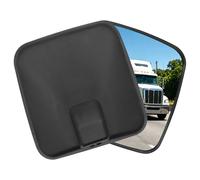 Universal Wide Angle Blind Spot Mirror 24cm x 23.5cm, Square Convex Forklift Rearview Mirror for Forklift Trucks Tractors Golf Cart Excavator Trailer RV RGUK*3440-17 * 1pics