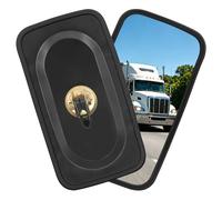 Universal Wide Angle Blind Spot Mirror 33cm x 17.9cm, Large Slim Convex Forklift Rearview Mirror for Forklift Trucks Tractors Golf Cart Excavator Trailer RV RGUK*3440-11 * 2pics