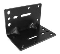Universal Winch Mount Bracket - Heavy Duty Right Angle Mounting Plate, 5MM / 3/16INCH Thickness Solid Steel, for Trailers, ATV, Trucks and Vehicles