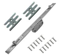 Universal Window Repair Kit Inline 240mm Espag Espagnolette 20mm Backset 8mm Mushrooms Keeps + Screw Included