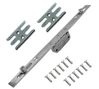 Universal Window Repair Kit Inline Espagnolette 20mm Backset 8mm Mushrooms Keeps + Screw Included (1000mm)