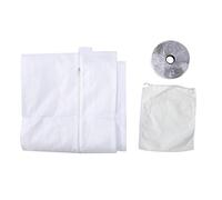 Universal Window Sealing Cloth Cover for Air Conditioner Exhaust Hose 395cm Suitable Bedroom Eco-Friendly Durable