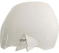 Universal windscreen for MRA motorcycles without fairings, RO mould, colourless