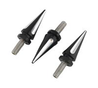 Universal Windshield Fairing Bolts Spike Screw Set For Electra/Tri Glide(BlackWhite)